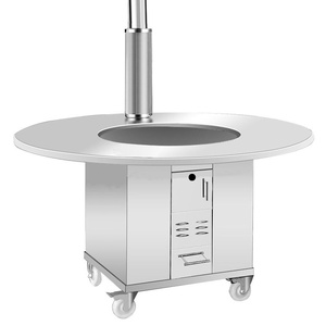 铜汽柴火灶家用两用柴省圆桌面柴环保火炉农村节能柴水箱灶不c锈