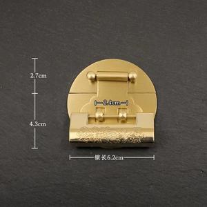 铜锁插销铜挂锁子复古锁头小号仿古锁老式锁具首饰盒木箱专用铜锁