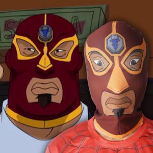 红色酷改激情小帽个性保暖面罩速干成龙历险记牛战士头套头罩面具