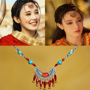 古装额饰抹额复眉心坠东宫小枫同款异域民族风汉服搭配头饰