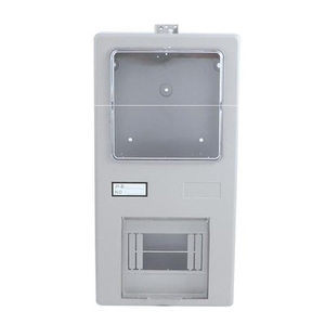 仪器仪表电源盒子室外安装外壳透明明装装电表箱单相家用表箱