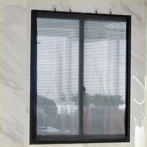 窗帘卷帘门帘遮挡布透气玻璃卧室隔音伸缩帘卷帘光厨房窗户家用.