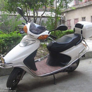 摩托车改装配件五羊本田喜悦小公主100保险杠wh100t-h-g-f保险.
