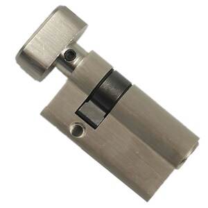 玻璃门压把执f手锁芯带钥匙单面无框玻璃锁头全铜大葫芦单开大50m