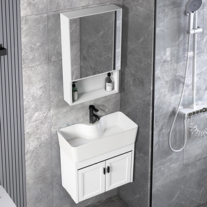 小空间洗手盆卫生间单独单个简装柜式小型挂墙厕所洗脸盆洗漱台盆