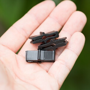 葡萄避雨棚压膜卡夹膜卡子大棚塑料夹薄膜固定夹子果树大棚膜夹m