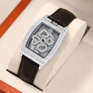 迪奥官方旗舰女神手表女士镂空小众轻奢镶钻潮流女表时来运转新