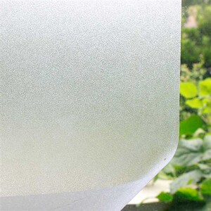 白色透视即时贴贴膜家装玻璃膜静电背胶雾面浴室家用玻璃纸窗纸.