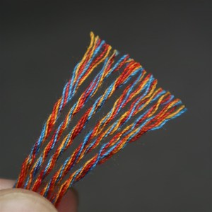 耀天文玩手工文玩手搓棉线麦穗1b08念珠金刚星月菩提手串绳芊绵线