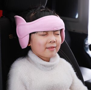 儿童座椅头托 婴儿头部固定带 睡眠辅助带汽车旅行神器护头枕
