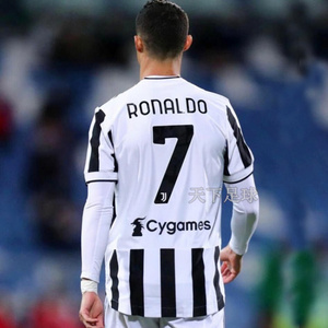 21-22尤文图斯球衣7号c罗主场10迪巴拉客场成人儿童足球队服套装