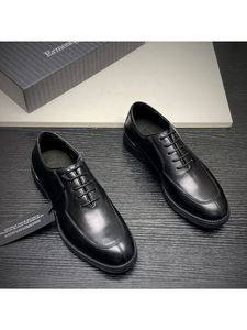 意大利直邮ZEGNA/杰尼亚23新款男士系带商务正装皮鞋德比鞋牛津鞋