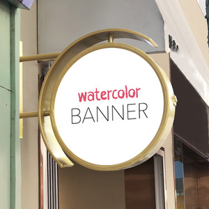 美甲美睫广告牌发光立体灯箱展示牌室外悬挂面门口美容字定做带灯