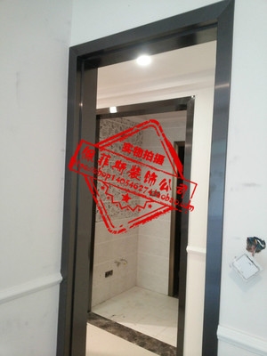 黑钛金不锈钢门套垭口门框装饰框u金属装饰条窗套门洞包边收边条