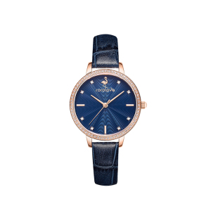 【官方】rorolove花漾系列 8颗天然钻石女表钻石世家手表女款礼物