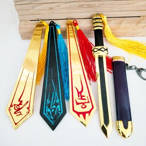 王者周边手办儿童玩具刀狄仁杰令牌武器兵器合金属荣耀模型摆件