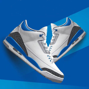 耐克男鞋aj3篮球鞋藤原浩运动鞋新款女鞋子莆田春秋气垫跑步鞋男