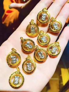 00a814802864淘宝南传佛缘 泰国佛牌阿赞巴素七女抱柱 符管 塔固