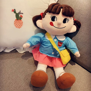 可爱少女不二糖果毛绒公仔不二妹妹小女孩睡觉玩偶儿童生日礼物