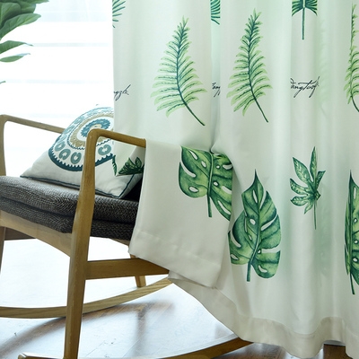 500人付款淘宝新风窗龟背竹格帘ins品半遮光成风g简