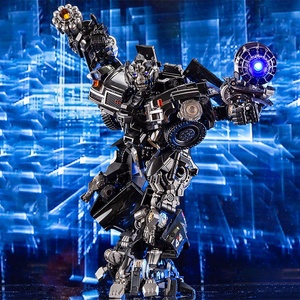 黑曼巴ls09铁皮横炮mpm06变形玩n具金刚放大合金版擎天机器人模型