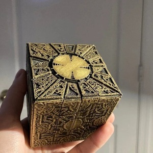 独立站 lock puzzle box 创意可拆卸可转动拼图魔盒 可变形