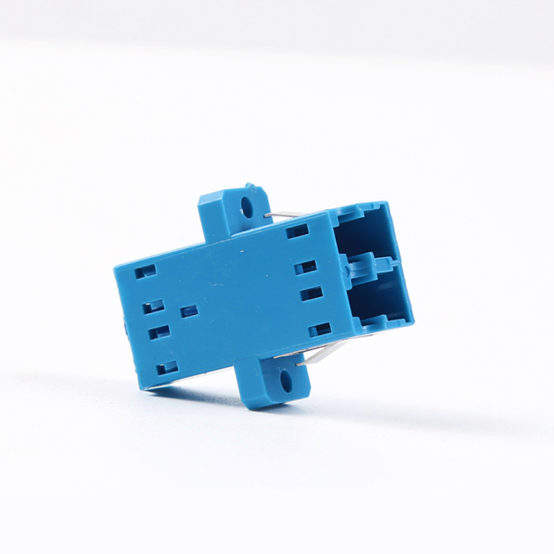 接头lclc光纤耦合器-lc双工型法兰盘电信级连接器光纤适配器光纤