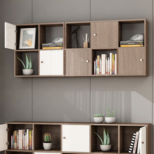 00退藕精品店淘宝墙壁书架墙挂式欧式简约免打w孔壁挂式书架加厚