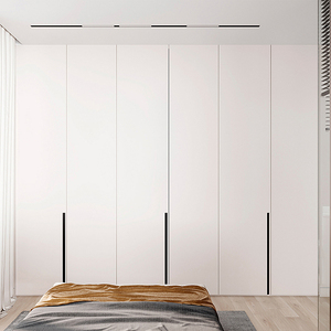 爱格克诺斯邦全屋定制进口板材平开门衣柜现代简约衣柜衣帽间定做