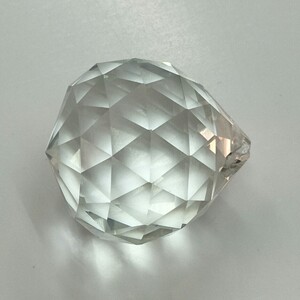 日本珠吊坠配件浦江透明水晶玻璃灯饰球挂件 水晶吊灯珠帘