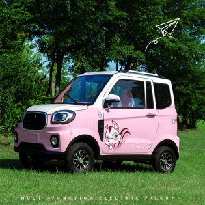 四轮电动车女士小型家用成人电动新能源代步车汽车4轮轿车电瓶车