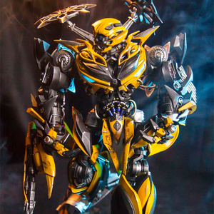 comicave变形金刚cs1/18大黄蜂f合金手办机器人双头雕发光模型礼