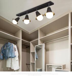 北欧阁楼衣帽间斜顶灯墙面展厅角落飘窗更衣室小吸顶灯床头装饰灯