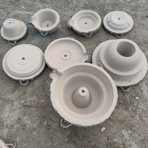 模具整套涮d羊肉锅模具下乡倒铝锅使用模具铝锅模具纯手工