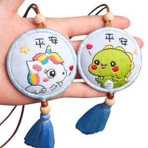 小狮子平安符创意一对驱蚊香挂脖汽车古风女孩儿童女童以上同款