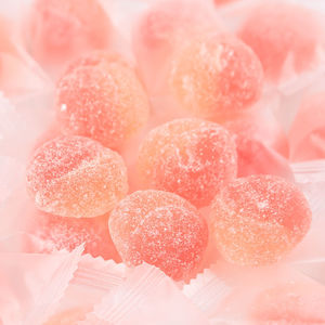 糖果礼盒装网红水果糖白桃味qq糖高颜值少女心软糖小零食散装喜糖