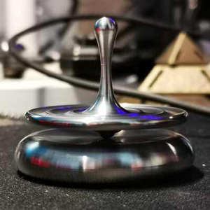 指盗螺不水捻旋转具陀螺陀战间锈尖梦手空压指对滴玩面钢手桌间减