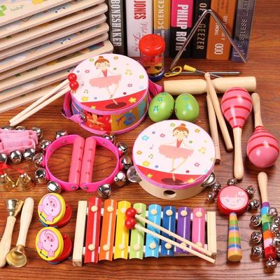 新幼儿园乐器大全 各种 儿童 打击乐r器组合手鼓鼓玩具 早教音乐