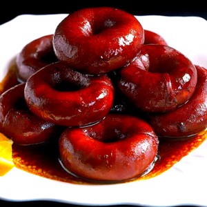 朝朝红柴火红烧筒肠圈圈肠十个装500g