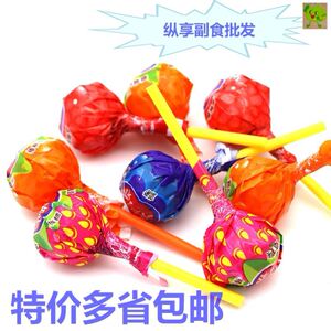 珍宝珠真知棒什锦水果味棒棒糖休闲零食儿童节糖果草莓香橙零食品