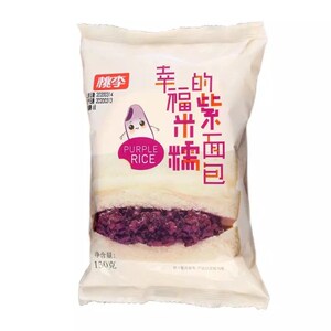 桃李紫米面包桃李紫米面包早餐幸福的紫米糯面包5天短保