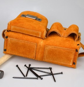 新品硬钉包多口袋羊角锤工具包z木匠袋木工钉子腰兜钉兜子耳钉定