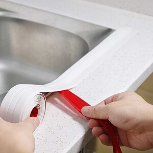 拜杰bj厨房防水贴厨卫水槽胶条防毒胶带墙角墙缝马桶线贴防潮接.