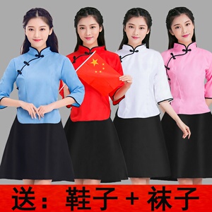 三句半演出服装表演