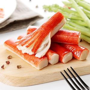 海霸王蟹柳蟹味棒火锅食材蟹肉棒台湾风味关东煮烧烤蟹柳6包1500g