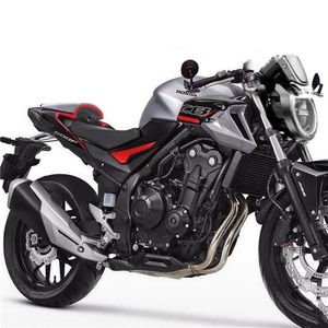 复古摩托车改装cb400/f帝国nk400向把咖啡低趴车把41mm分离把