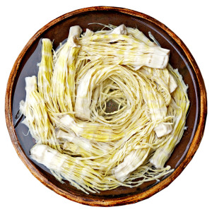 峨眉山特产龙须笋瓦屋山冷竹笋针笋雪花笋风味人间