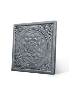 砖雕仿古砖雕中式地砖古建户外砖新农村庭院唐莲地砖地雕拼花