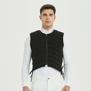 马术护甲防护服 骑马背心马夹 骑士马甲骑马装备服装男女儿童款