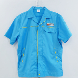 新款加油站工作服短袖中石油防静电夏季长袖石化夏装油气站劳保服